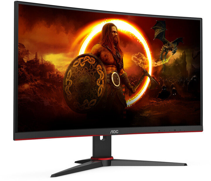 Monitor AOC C24G2AE - LED , 23.6", FullHD, i zi