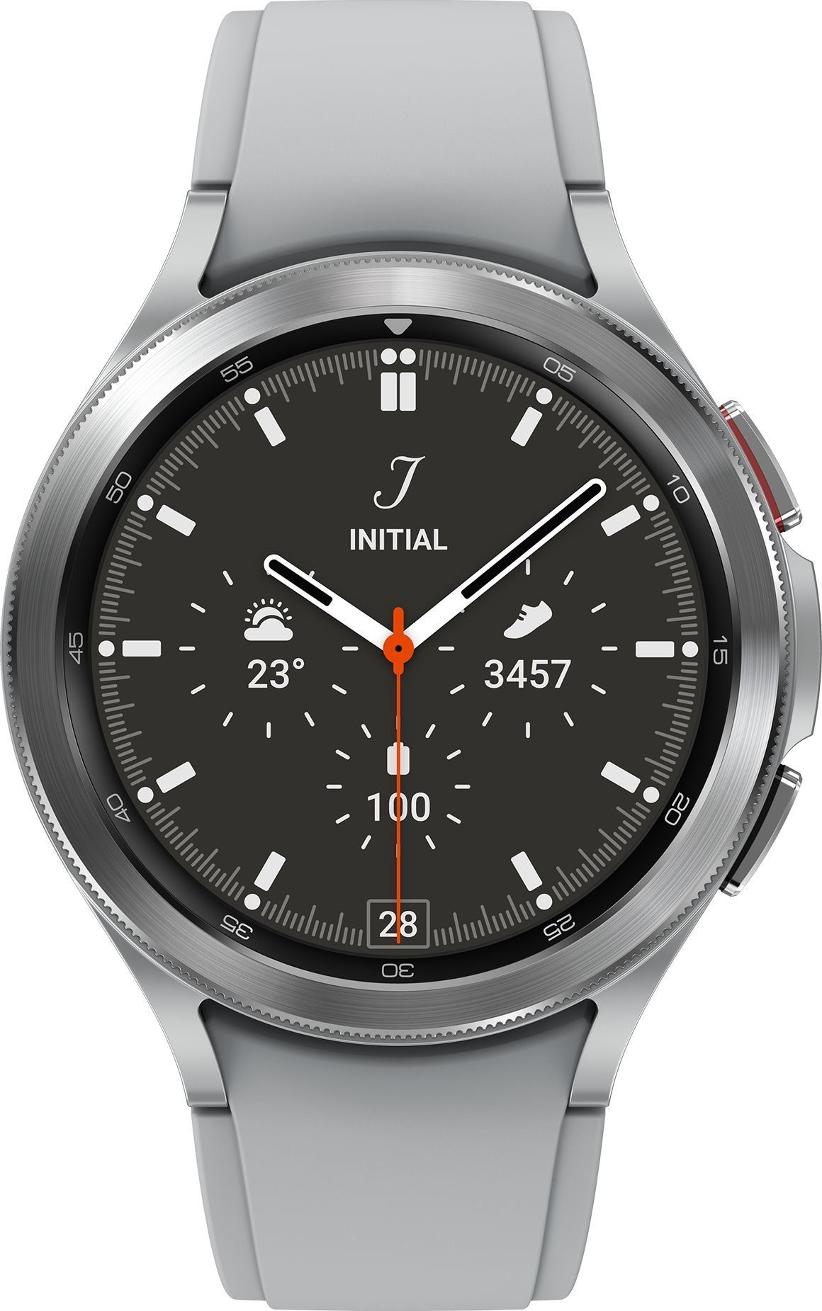 Ora inteligjente Samsung Galaxy Watch4 Classic 46mm LTE, silver
