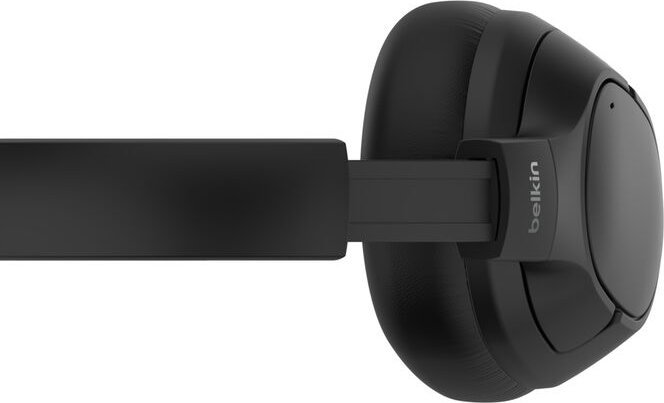 Kufje wireless Belkin AUD008HQBK, mbi veshë, Bluetooth USB Type C, të zeza