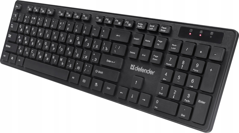 Set tastierë dhe mi kompjuteri Defender Lima C-993 RF, pa tel, 1000 dpi, i zi