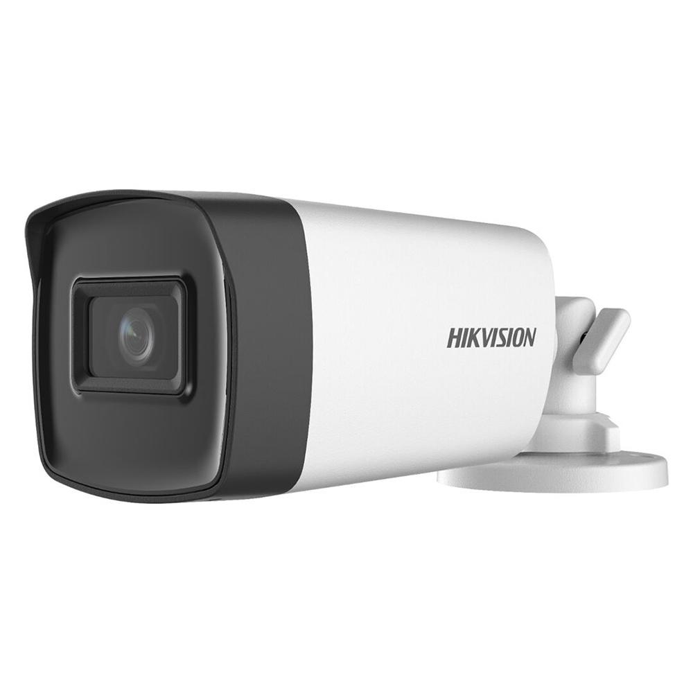 Kamerë sigurie Hikvision DS-2CE17H0T-IT3E, 5MP, 40m IR, PoC, e bardhë
