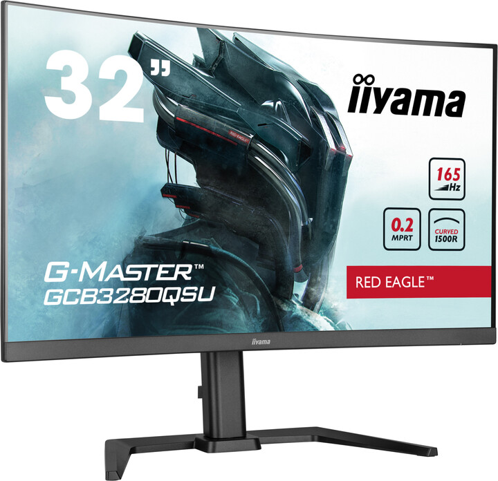 Monitor iiyama G-Master GCB3280QSU-B1 - LED, 31.5", WQHD, i zi