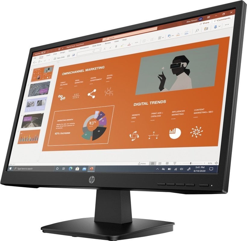 Monitor HP P22va G4, 21.5", Full HD, i zi