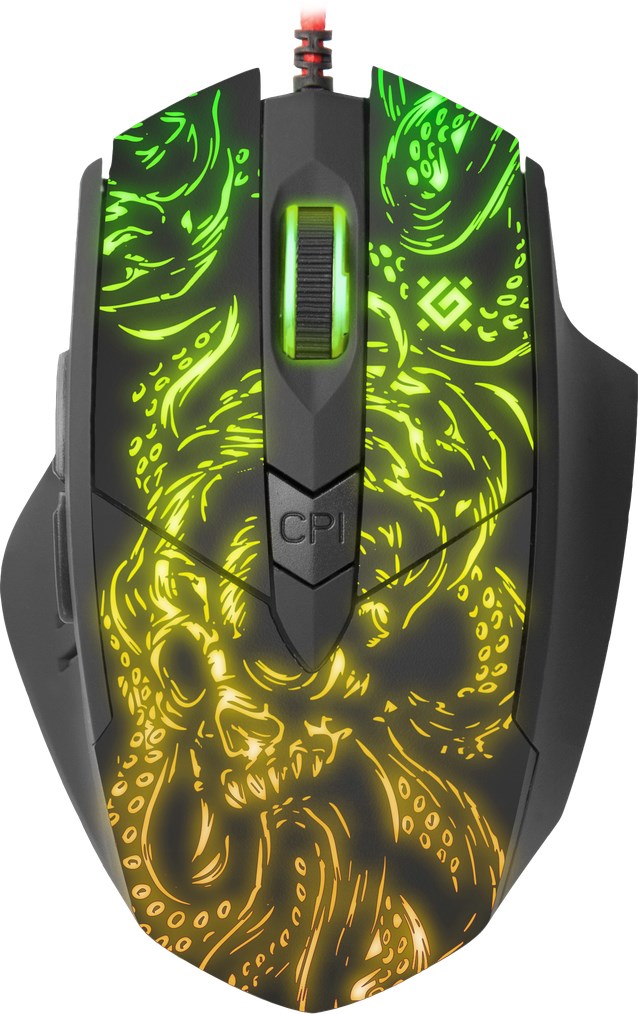Maus gaming Defender Titan GM-650L, RGB, i zi