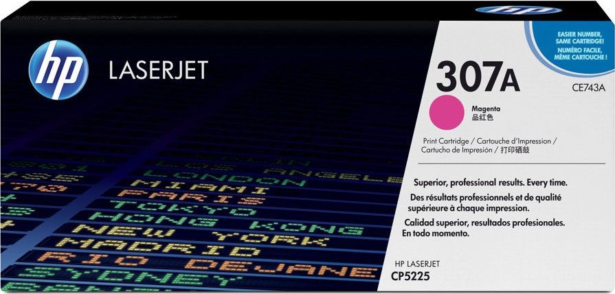 Toner HP 307A CE743A, magenta, origjinal