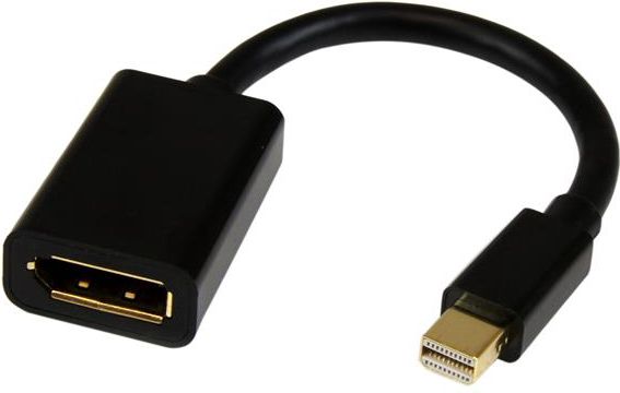 Adapter AV StarTech MDP2DPMF6IN, Mini DisplayPort në DisplayPort, i zi