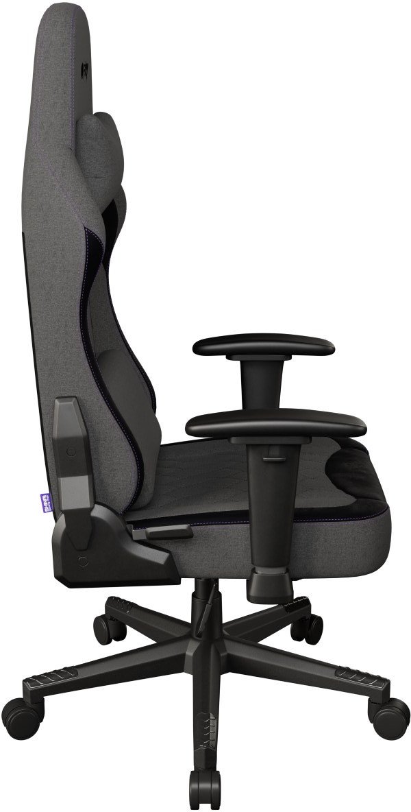 Karrige gaming Fury Shinai S8, me mbështetëse të rregullueshme, material i frymëmarrshëm, gri