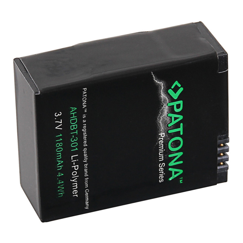 PATONA Premium Battery f. Gopro AHDBT-302