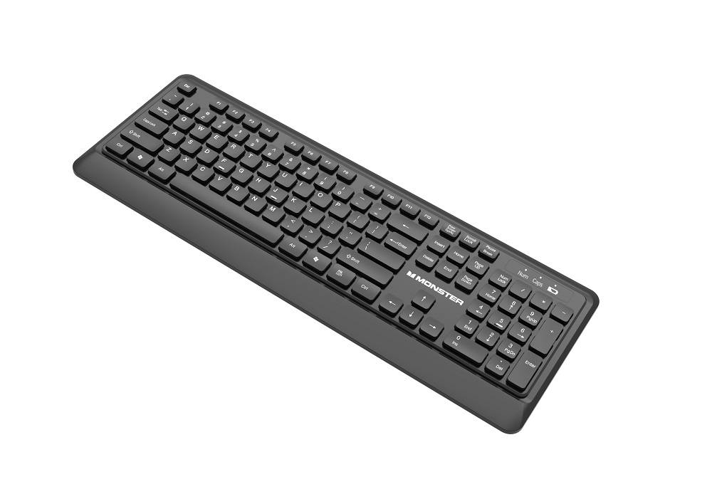 Set - Tastierë + Maus (2N1) MONSTER KM3-CBK