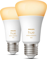 Set llamba Philips Hue 871951432824200, LED E27, dritë e bardhë nga e ngrohtë në të ftohtë, 2 copë