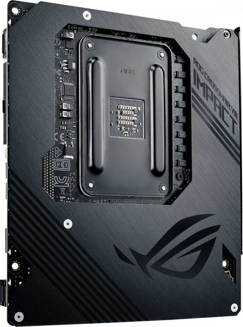 Pllakë Amë Asus ROG CROSSHAIR VIII IMPACT X570 - AM4, DDR4, PCIe 4.0, e zezë