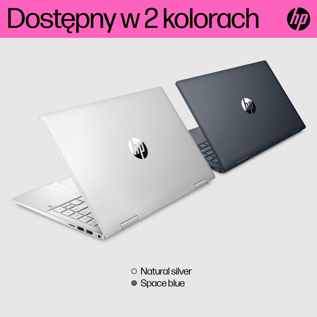 Laptop HP Pavilion x360, 14", Intel i5-1235U, 16 GB RAM, 512 GB SSD, i zi