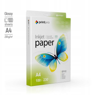Letër fotografike ColorWay Print Pro, A4, 230g, 100 fletë, me shkëlqim