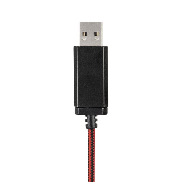 Kufje Hama HS-USB400, 2m kabllo, të zeza