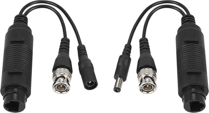 Set adapterësh BNC DC në RJ45 Blow, 2 copë, për kamera sigurie