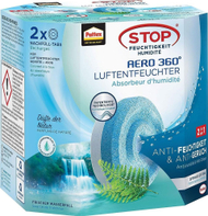 Dehumidifikues Pattex Aero 360, 2 tableta 450g, paketim 12 copë, freski ujëvare