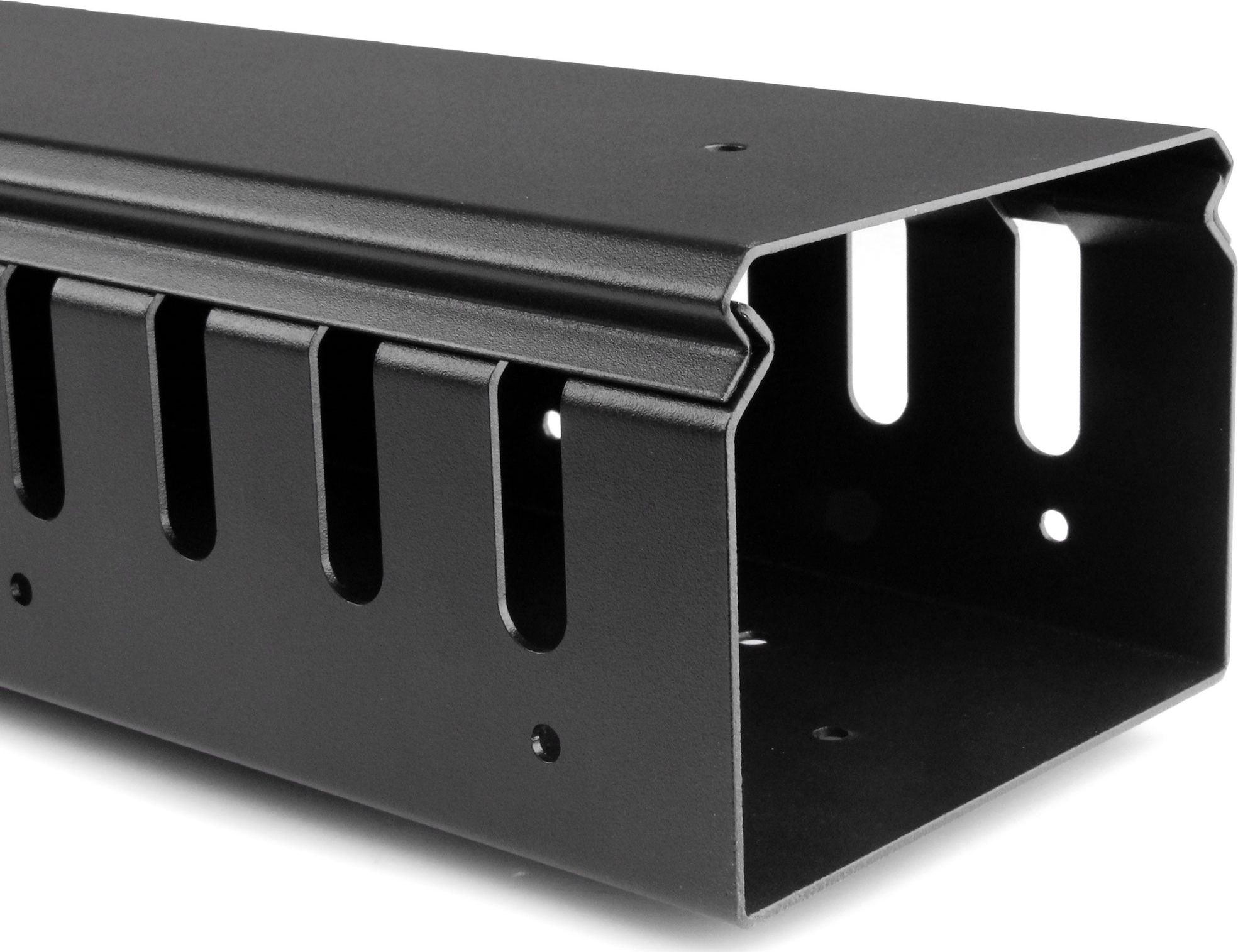 Organizues vertikal kabllosh StarTech.com, 3 ft, 0U, i zi