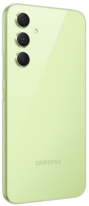 Celular Samsung Galaxy A54 5G, 6.4", 8GB RAM, 128GB, e gjelber e hapur
