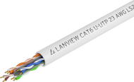 Kabllo rrjeti Lanview LVN122114, Cat6 U UTP, 305 m, e bardhë