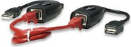 Adapter USB Manhattan 179300, për RJ45, i zi