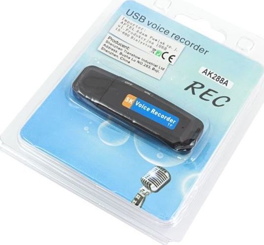 Regjistrues zëri Apte AK288A, i zi