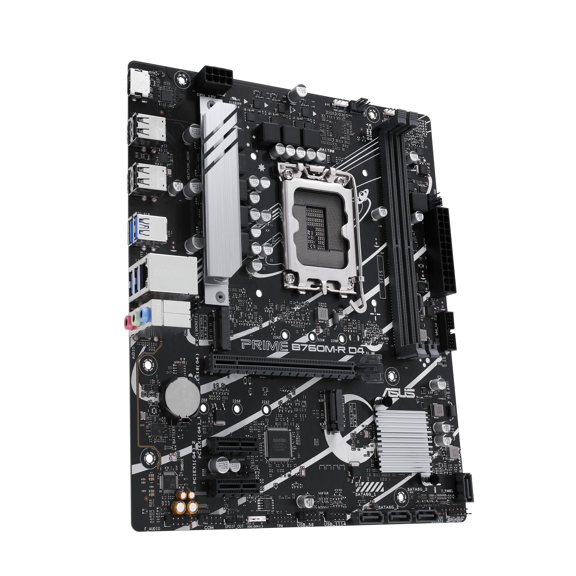 Pllakë amë ASUS PRIME B760M-R D4 Intel B760 LGA 1700 micro ATX