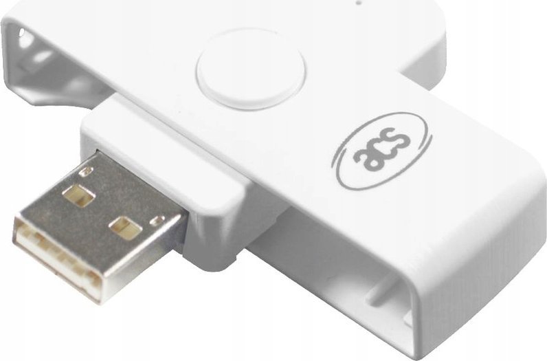 Lexues kartele inteligjente ACS ACR39U N1, USB 2.0, për ambiente të brendshme, i bardhë