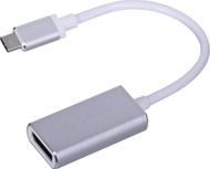 Adapter USB Orico XC-103-SV-BP, USB-C në DisplayPort, gri