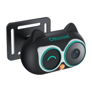 Adapter makinë Ottocast CarPlay Wireless me Car Nanny, kamerë kabine, i zi