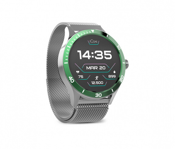 Orë smart Forever Icon v2 AW-110 AMOLED, e gjelbërt