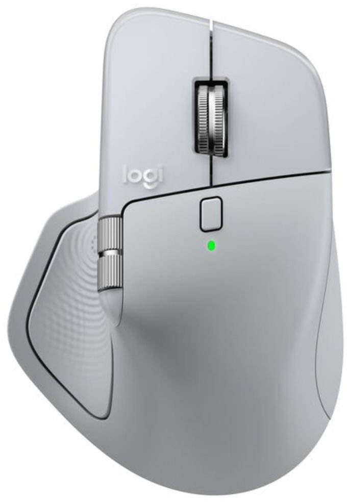 Maus pa kabllo Logitech MX Master 4, ergonomik, gri e çelët