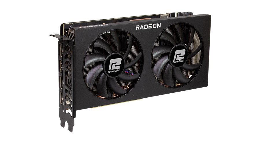 Kartë grafike PowerColor Fighter AMD Radeon RX 7600 XT, 16 GB GDDR6