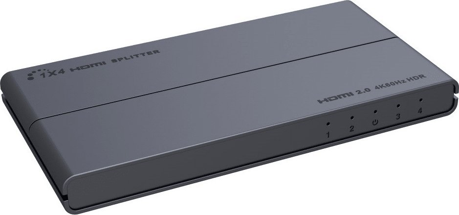Splitter HDMI PremiumCord 2.0, 1 në 4 porta, 4K 60Hz, HDR