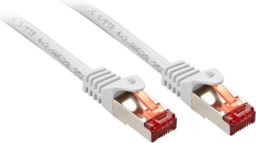 Kabllo rrjeti Lindy RJ-45, Cat.6, 3m, e bardhë 