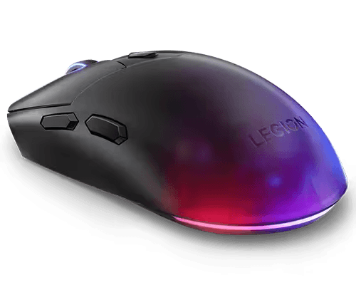 Maus gaming Lenovo Legion M410, wireless RF dhe USB Type C, 16000 DPI, i zi