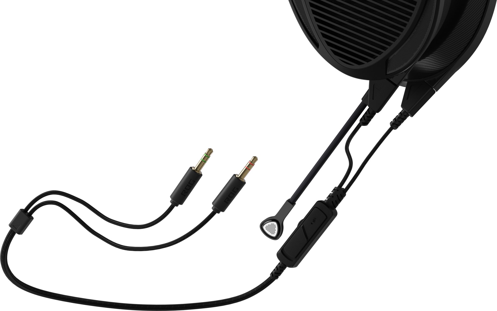 Kufje gaming ASUS ROG Kithara, me kabllo, over ear, të zeza