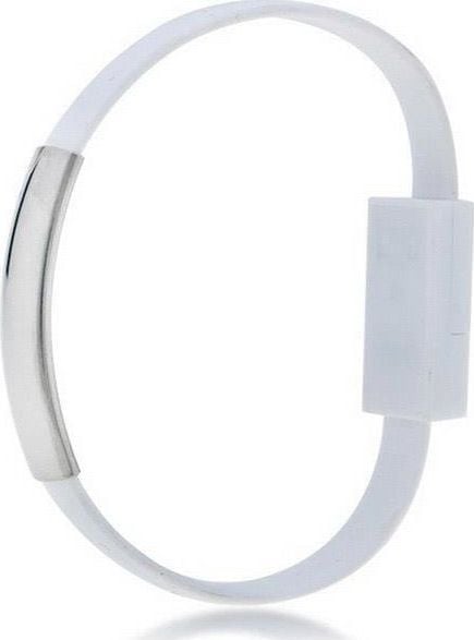 Kabllo adapter Akyga Bracelet, USB C në USB A, 23cm, e zezë