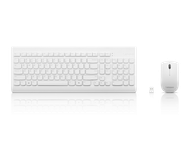 Set tastierë + maus Lenovo 510, wireless, 2.4Ghz, i bardhë