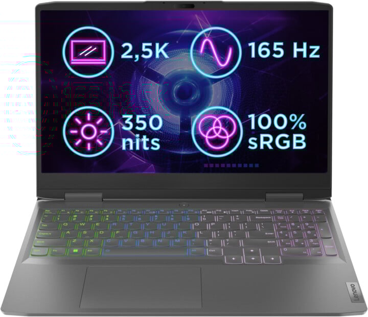 [OUTLET] Laptop Lenovo LOQ 15IRH8, 15.6", Intel Core i7, 16GB RAM, 1TB SSD, NVIDIA GeForce RTX 4060, i hirtë