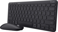 Set tastierë dhe maus Trust Lyra 24843, wireless, Bluetooth, i zi