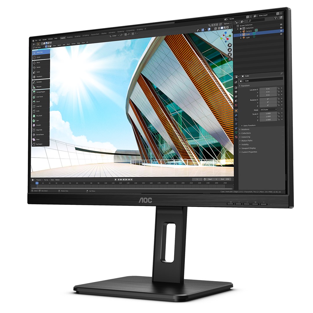 Monitor AOC Q24P2Q, 23.8", QHD, i zi