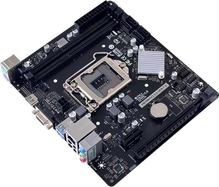 Pllakë amë Biostar H81MHV3 3.0, LGA1150, DDR3, e zezë