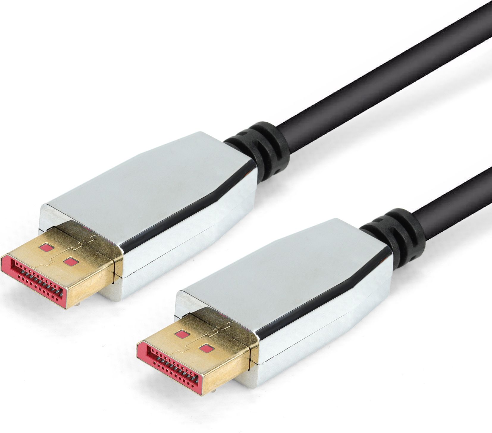 Kabllo Montis DisplayPort në DisplayPort, 1.8 m, DisplayPort 1.4, e zezë