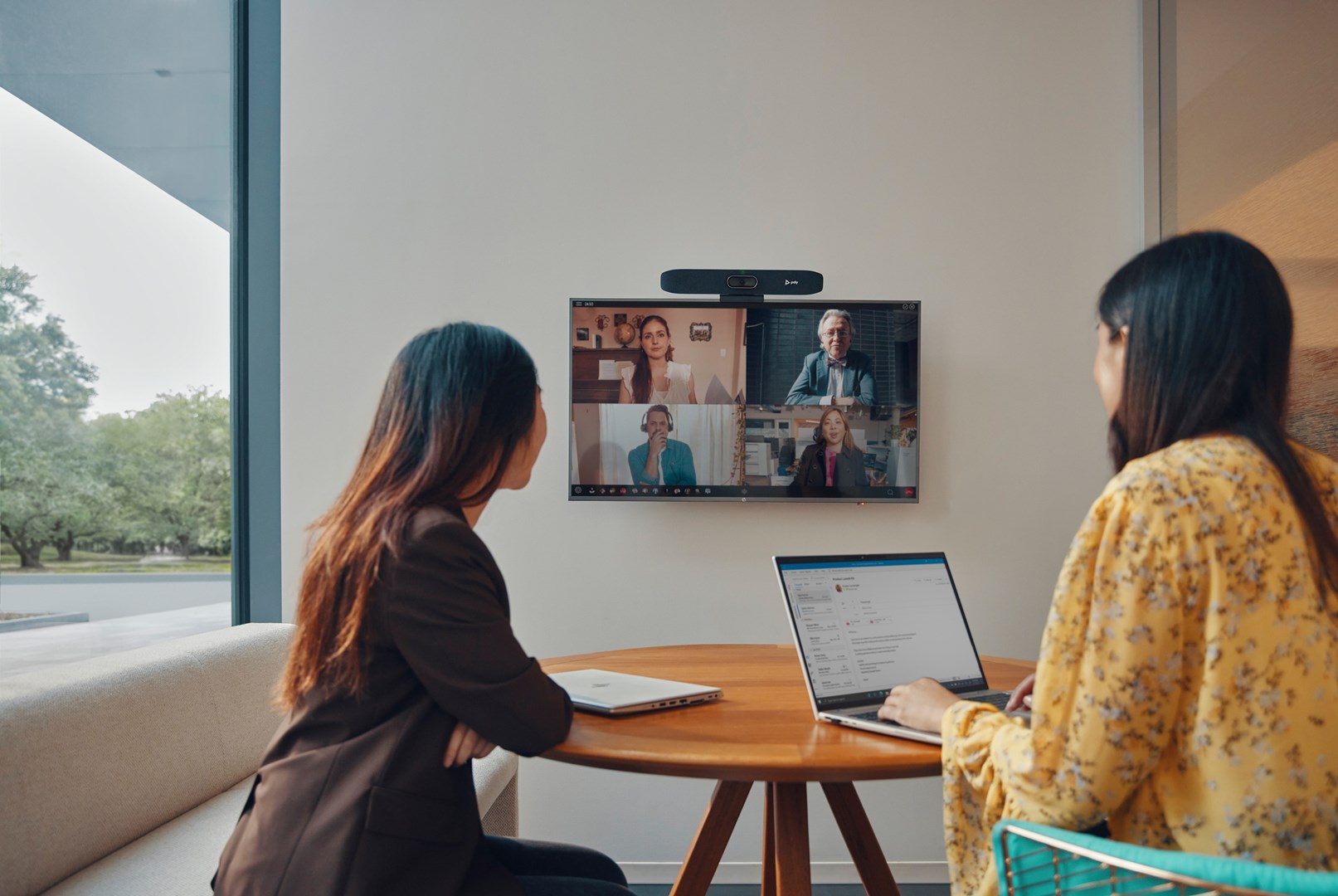 Kamerë konferencash Poly Studio R30, USB dhe Wireless, e zezë