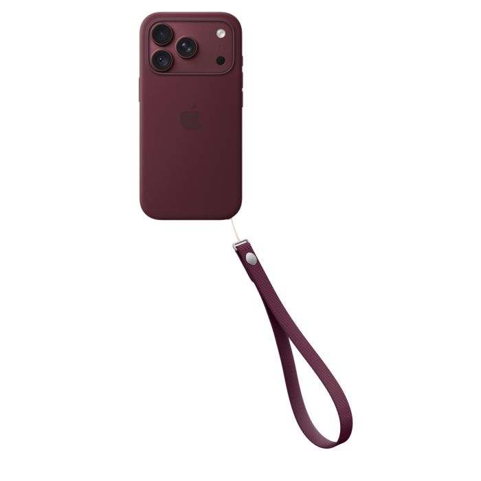 Apple Wrist Strap, Burgundy