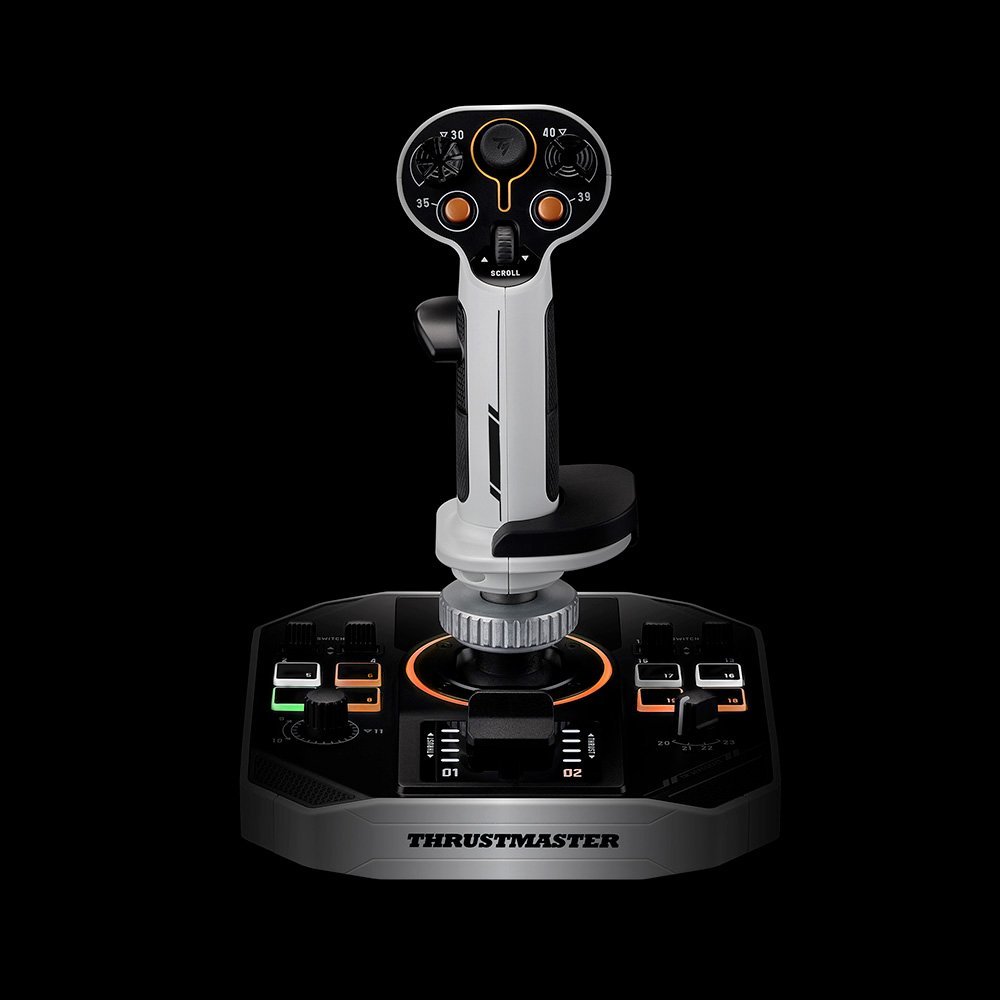 Joystick Thrustmaster Sol-R 1 Flightstick, për PC, ambidekster, me ndriçim LED