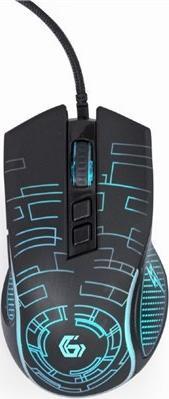 Maus Gembird MUSG-RGB-01, 1.5m, i zi