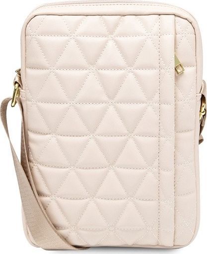 Çantë për tablet Guess Quilted GUTB10QLPK, 10", rozë