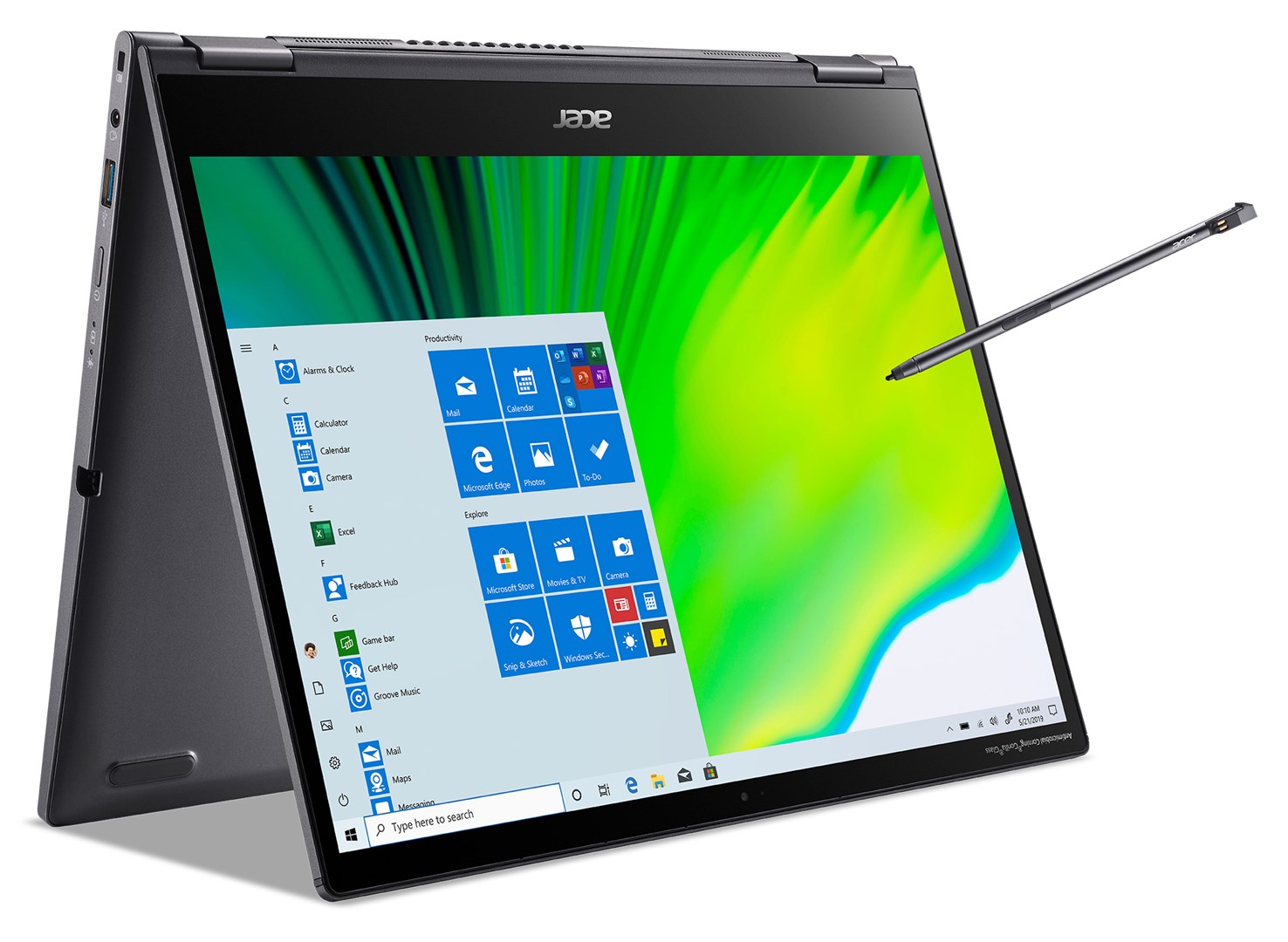 Laptop Acer Spin 5, 13.5", Intel i7-1165G7, 16 GB RAM, 1 TB SSD, i hirtë