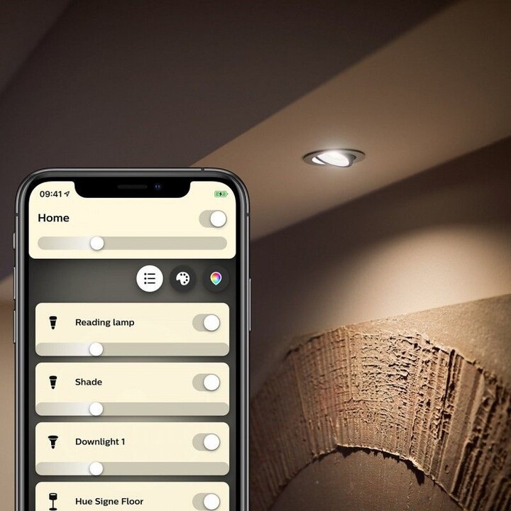 Poç Philips  Hue Ambiance GU10, LED, 5.5W, 2 copa